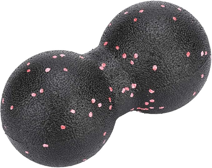 Peanut Massage Ball Roller, 16 * 8cm EPP Yoga Foam Roller Massage Ball Double Lacrosse Ball Body Muscle Stress Relief Tool Manual Massager Equipment Tool for Deep Tissue Muscle Recovery