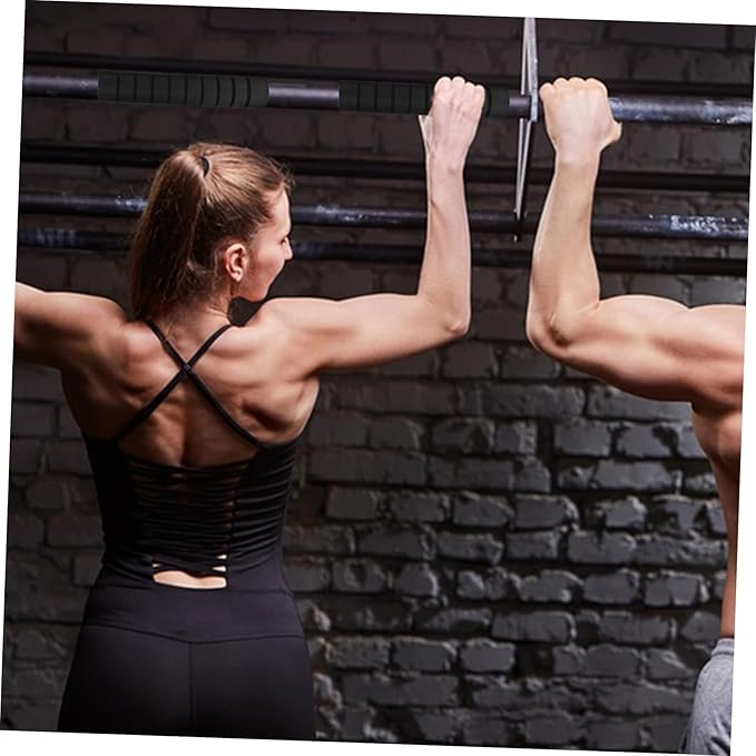 POPETPOP 3Pcs Pull-up Bar Grip Pads Anti-Slip Sponge Sleeve for Portable Bar Strength Training Equipment