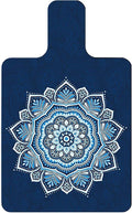 Non-Slip Pilates Reformer Mat Cover for Pilates Reformer Machine Equiment Extra Thick 1.5mm, 39 * 24inch,Mandala Flower Pantern