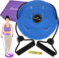 2026 New Waist Sculptor with Arm Bands, 360° Rotation Waist Sculptor Twister, Waist Twister Machine Exercise, Twist Board for Exercise, Legs, Buttocks, Hip Exercise