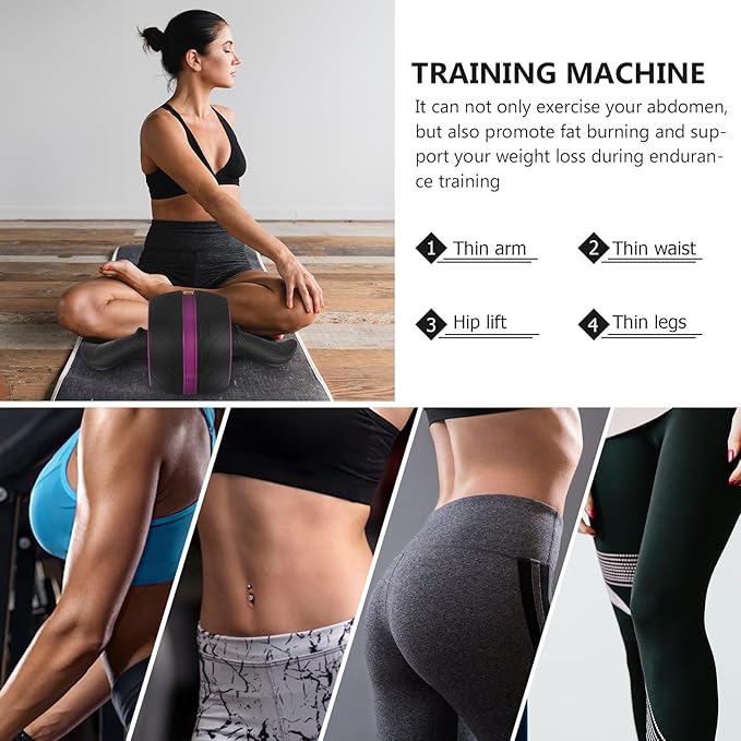 Ab Roller Wheel Fitness Equipment Abs Core Trainer for Home Gym Workout Automatic Rebound Abdominal Trainer Wheel for Men and Women Strength Training