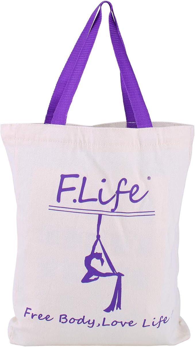 F.Life Aerial Silk 10 Yards Kit Durable Aerial Yoga Hammock with Hardware & Guide Aerial Swing for Acrobatic Flying Yoga