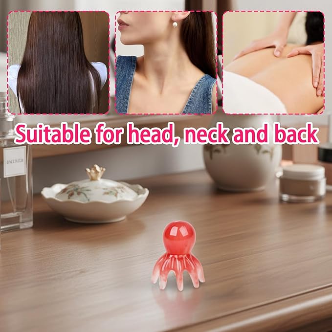 3 Set of Scalp Massager Tool, Manual Scalp Massagers,Head Spa Equipment, Advanced Resin for Relaxation and Hair Care