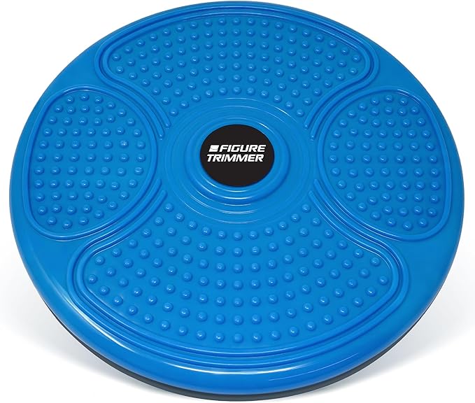 Daiwa Felicity Figure Trimmer Ab Twister Board - Waist Twister Machine for Core & Abs Exercise - Waist Twisting Fitness Tool, Dizzy Disc Twist Board for Slimming Workout & Reflexology
