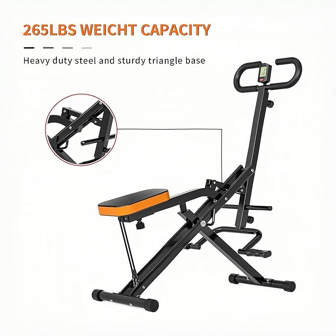 Rowing Machine for Home, Magnetic Rower Machine with Quiet Resistance, Foldable Rower for Home Use, Burn Fat & Sculpt Muscles,Sliver