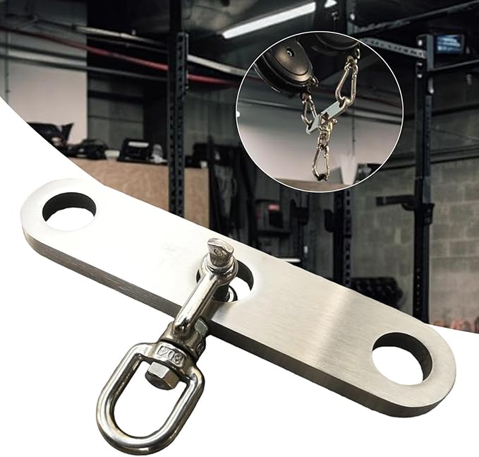 Pull Down Attachment Strength Training Equipment Fitness Cable Machine Accessory M8 Steering Buckle for Exercise