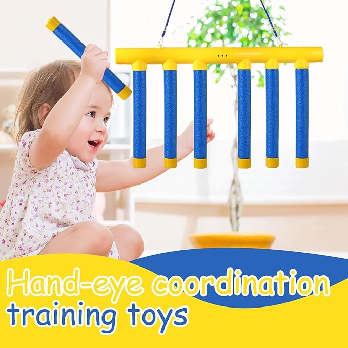 Reflective Drop Stick Challenge, Drop The Stick Game, Catch All DRO p Sticks Game, Hand Speed Challenge Ga me, Hand Eye Coordination Reaction Training Toy, Adjustable Speed, 3 Adjustable Speeds