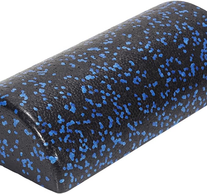 Half Foam Roller for Yoga & Exercise, 30cm (12 inch) EPP Balance Trainer for Stretching, Pilates, Core & Recovery