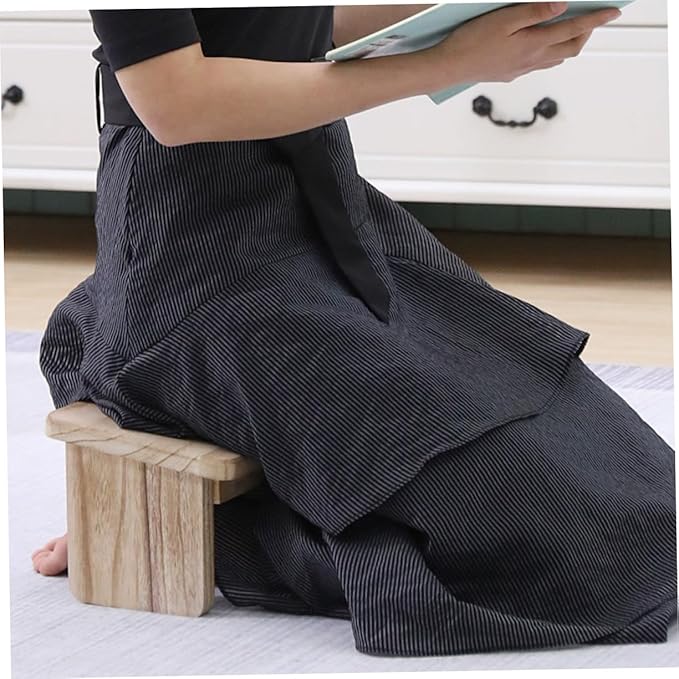 Wooden Meditation Stool Portable Foldable for Yoga Meditation Non-Slip m