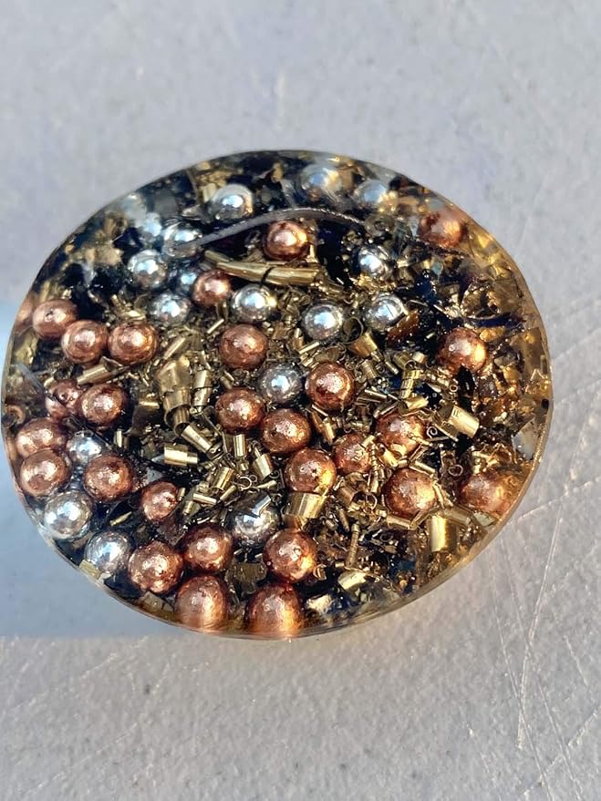 Septarian Orgone Generator Energy Accumulator 7.83Hz/432Hz/528Hz/Advance Harmonics Many Beautiful Ingredients! (Septarian)