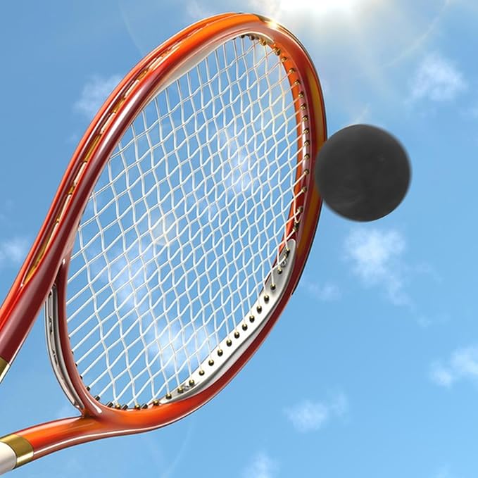 TOYANDONA 4pcs Reaction Balls Mini Racket Balls for Sports Training Reflex Exercises