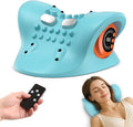 Neck Massager 2026 New Upgrade 3 in 1 Portable Massager with Heat &Comfortable Stretching–Adjustable Intensity for Neck & Shoulder Relaxation at Home,Office,Travel