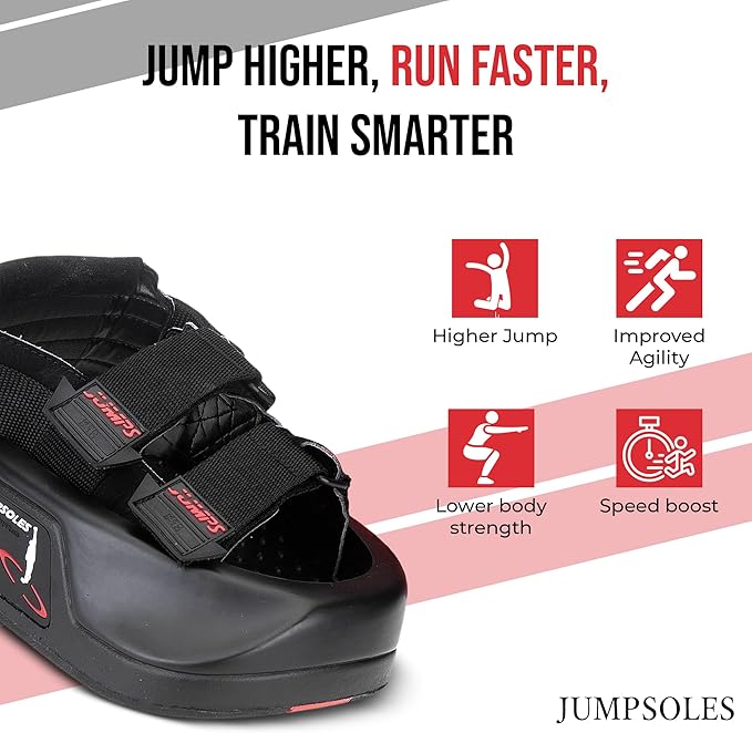 Jump Training System – Vertical Leap Speed & Agility Trainer Improves Foot & Ankle Strength Jump Shoes for Achilles & Plantar Fasciitis Relief