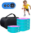 Reaction Training Lights for Kids, Speed Agility Response Training Reaction Lamp, Basketball Boxing Soccer Training Equipment Teaching Props for Sport, Fitness