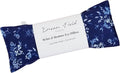Lavender Eye Pillow for Relaxation – Organic Aromatherapy - Flaxseed Eye Mask - Microwave or Freeze – Handmade Floral Cotton Pillow | Blue Cottagecore Print
