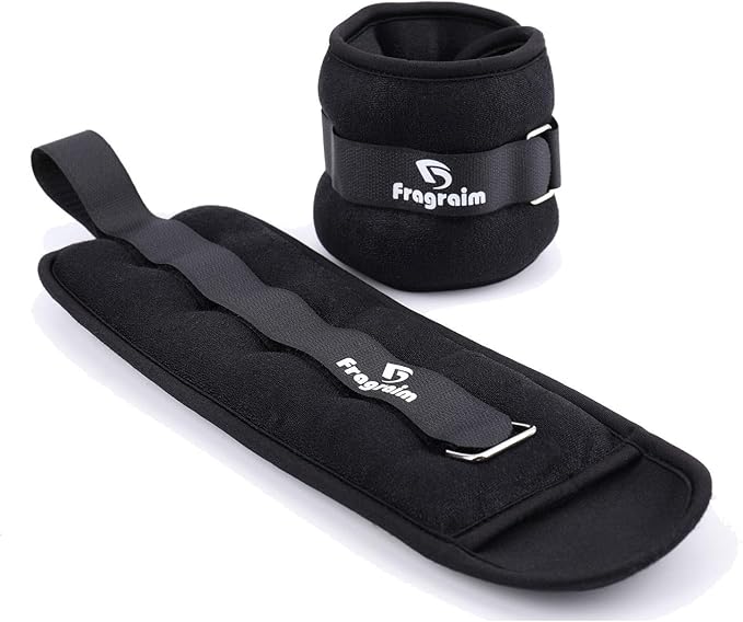 Ankle Weights, 1/2/3/4/6/8/10 LBS 1 Pair Wrist Leg Arm Weights for Women, Kids and Men, Comfortable and Soft, Perfect for Dancing, Running, Walking, Fitness, Workout, Physical Therapy