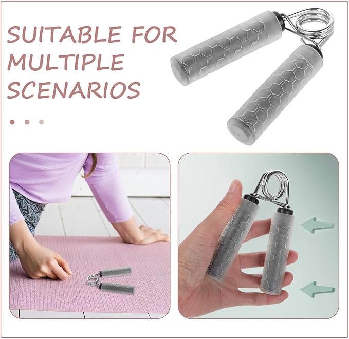 BESTonZON Finger Strengthener and Wrist Trainer, Hand Grip Strength Training Device for Forearm and Finger Exercise, Sturdy Handgrip Strengthener for Home Fitness and Rehabilitation