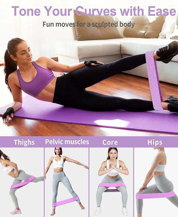 Pelvic Floor Exercise Devices Kegel Exerciser Muscle Trainer 15-70lbs Adjustable for Women/Men, Inner Thigh Exerciser Hip Abductor Machine with Resistance Band, Leg Workout