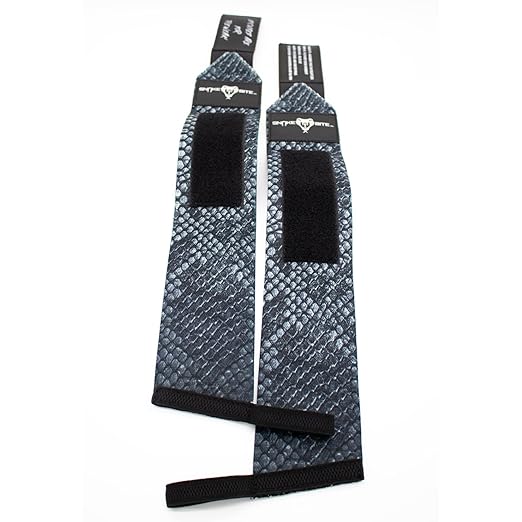 Wrist Wraps for Weightlifting (CrossFit - 3x18) | Straps With Thumb Loop Wrist Support | Lifting Wrist Brace for Men and Women | Workout Wrist Strap for Bodybuilding