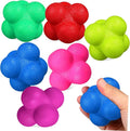 BESPORTBLE 6pcs Hexagonal Reaction Balls Fitness Training Equipment for Agility Reflex and Coordination for Indoor Fun and Sports Practice