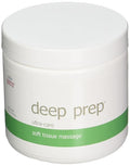 Rolyan Deep Prep Ultra Care Deep Tissue Massage Cream, Hypoallergenic & Odorless Professional Massage Creme for Relaxing Full Body Pain Relief, Unscented & Safe to Use On All Skin Types, 15 Ounce Jar