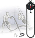 Adjustable Resistance Endless Rope Trainer Home Gym Suspension Pulley System Closed-Loop Nylon Rope for Strength Training