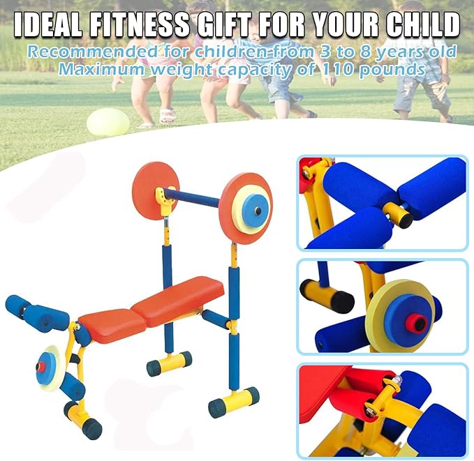 Fun and Fitness Kids Exercise Bike, for Cardio Training, Beginners Bike Games, Children's Stationary Cycle for Children's Boys and Girls Training
