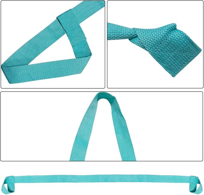 Tenalleys 1Pcs Adjustable Yoga Mat Strap Multi-Purpose Straps Easy-Cinch Yoga Mat Sling