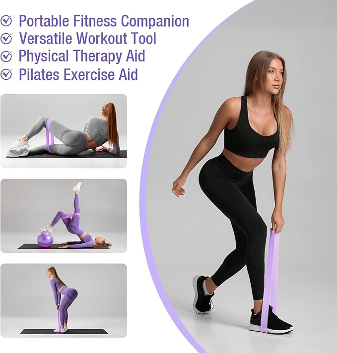 ASIEIT 13 PCS Pilates Kit for Women, Home Pilates Equipment with 5 Resistance Bands, 14'' Magic Circle, Pilates Ball and Ring, Compact Workout Set for Home Workout, Strength and Flexibility