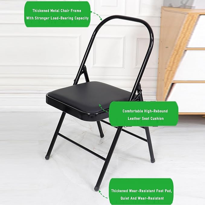 Yoga Chair,Pilates Assist Gymnasium Auxiliary Equipment Home,for Indoor and Outdoor Studio(Color1)