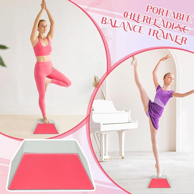 Cheerleading Balance Trainer, PU Anti-slip, Stunt Stand for Flyers