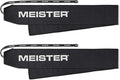 Meister Lockdown Wrist Wraps - Adjustable Non-Stretch Support for Weightlifting, Strength & Cross Training