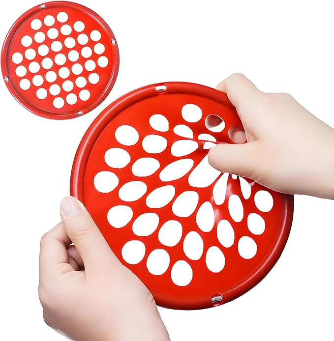 Hand Exercise Webs, 7 Inch Hand Exerciser Finger Grip Strength Trainer Hand Strengthening Devices for Physical Therapy, Hand Grip Strengthener, Finger Exerciser | Resistance Level - Medium Resistance