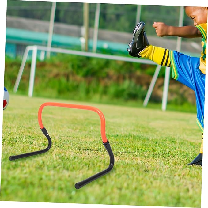 Wear-Resistant Football Training Hurdle Plastic Agility Barrier for Boys and Girls Speed Hurdles for Outdoor Practice Single Unit
