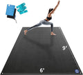 MRO Extra Large Yoga Mat, 12'x6'/9'x6'/7'x5'/6'x4' (9MM) Extra Wide and Thick Exercise Mats for Home Gym Workout, Non-Slip, Soft for Women and Men Fitness, Ideal for Barefoot Yoga, Pilates, stretching