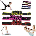 Fitness Resistance Band for Stretching and Yoga, Fashion Puller Exercise, Numbered Resistance Band with Handles for Arms, 8 Loops Elastic Exercise Bands for Yoga, Stretching, Fitness