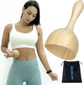COZLOW Wood Therapy Massage Cup - Maderoterapia Massager for Body Sculpting, Fascia Release & Lymphatic Drainage - Wooden Cupping Massage Tool - Maderotherapy Helps Reduce Cellulite Appearance