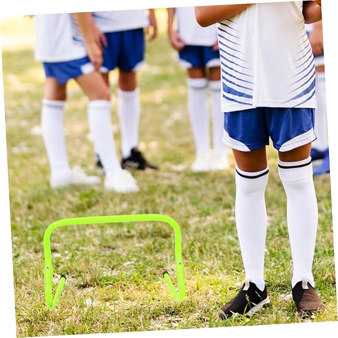 Speed Hurdles Height Agility Training Hurdles for Soccer Football and Track Wear Resistant Design Bright Colors for Enhanced Visibility