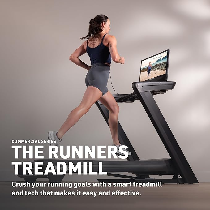 NordicTrack Commercial Series: Premium Foldable Treadmills, Incline & Decline, iFIT Membership Required to Access iFIT Content & Features