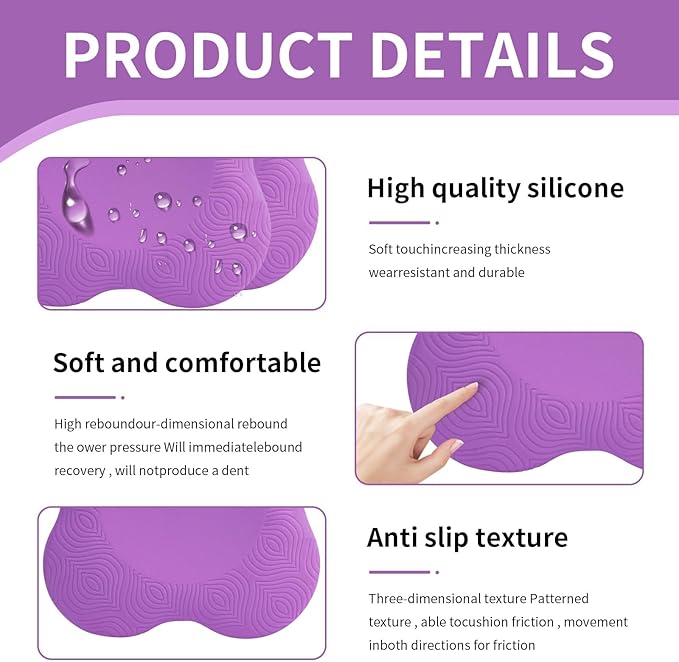 2 packs Yoga Knee Pad Mats Extra Thick for Knees Elbows Wrist Hands Head Foam Pilates Kneeling pad Yoga Knee Cushion Thick Exercise Pads for Knees Elbows Wrist Hands Head Foam Pilates Kneeling pad，Support Foam Pads for Women and Men