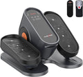 Under Desk Elliptical Machine, Electric Ellipse Leg Exerciser While Sitting for Seniors Adults, Leg Ercise Pro, Leg Exerciser While Sitting, Home Use Seated Ellipse Leg Exerciser, Gray