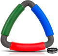 PowerNet Tri-Action Catch, Multi-Color Foam Speed and Agility Training Equipment for Football, Baseball & Softball, Triangle Hand Eye Coordination Training Aid to Improve Reaction Time & Reflexes
