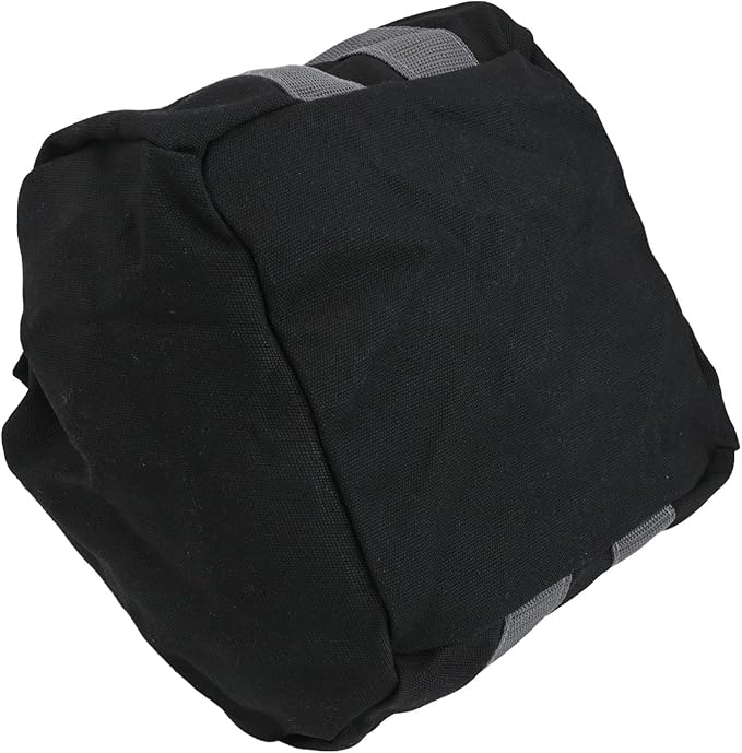 Adjustable Canvas Sandbag for Fitness Home Training, 0-35 lbs Weighted Workout Bag with Ergonomic Handle, Compatible with Yoga Strength Exercise