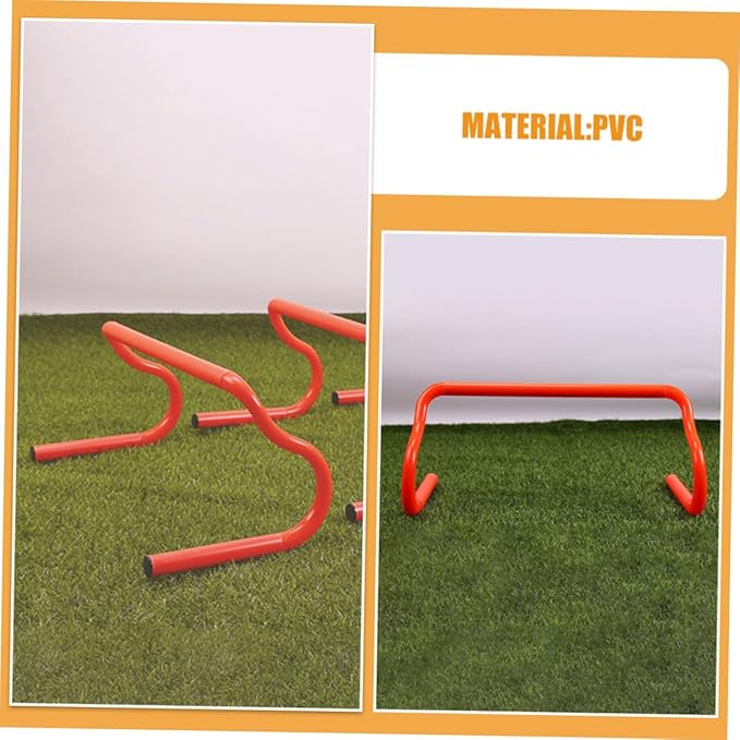3pcs Detachable Hurdle Rack for Agility Ladders Speed Hurdles Training Equipment for Athletes Basketball Soccer Football Boys and Girls