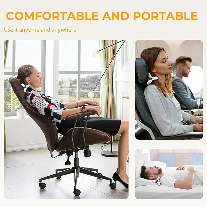 Docemel Occipital Release Tool,Neck Massager and Shoulder Trigger Point Massager for Headache Relief,Deep Tissue Trigger Point Massage Tool with Acupressure Design Targeting Hard-to-Reach Muscles