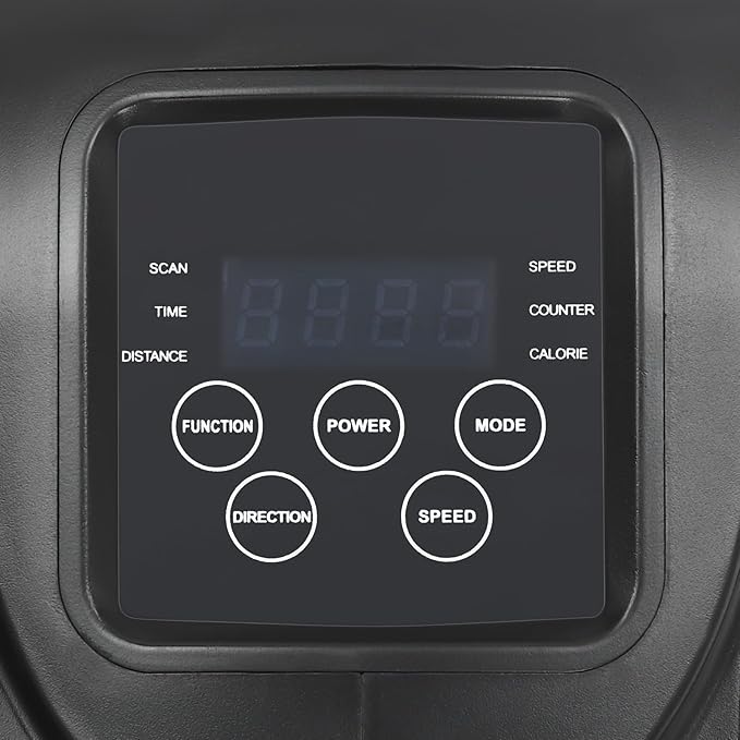 Under Desk Elliptical Machine, Electric Foot Pedal Exerciser Adjustable Speeds Leg Exerciser with Remote Control, LED Display Portable Elliptical Leg Exercise Machine for Seniors, Adults