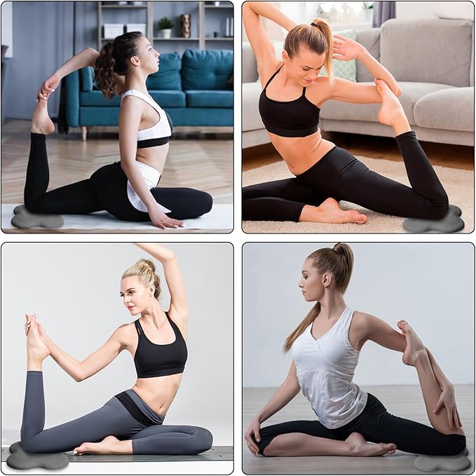 2 packs Yoga Knee Pad Mats Extra Thick for Knees Elbows Wrist Hands Head Foam Pilates Kneeling pad Yoga Knee Cushion Thick Exercise Pads for Knees Elbows Wrist Hands Head Foam Pilates Kneeling pad，Support Foam Pads for Women and Men
