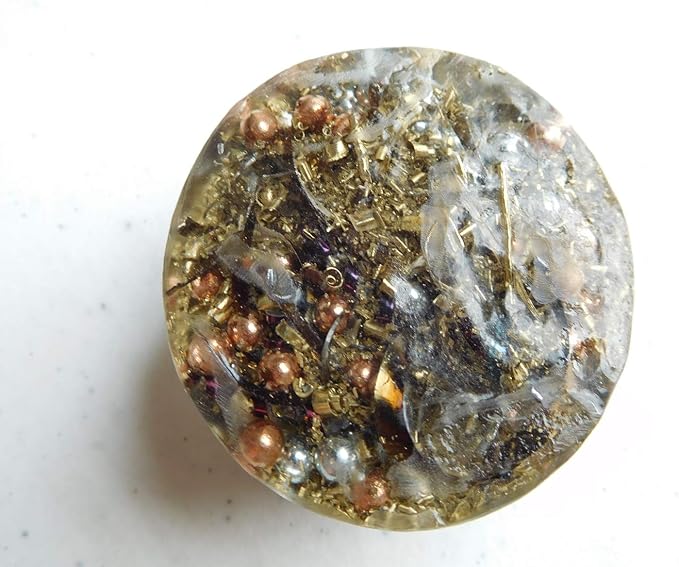 Unakite Orgone Generator Energy Accumulator 7.83Hz/432Hz/528Hz/Advance Harmonics Many Beautiful Ingredients! (Unakite)