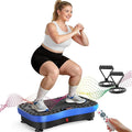 AXV Vibration Plate Fitness Platform Exercise Machine Vibrating Lymphatic Drainage Shaking Workout Full Body Shaker Vibrate Stand Shake Board Sport Gym Pad for Weight Loss Fat Burner for Women Men