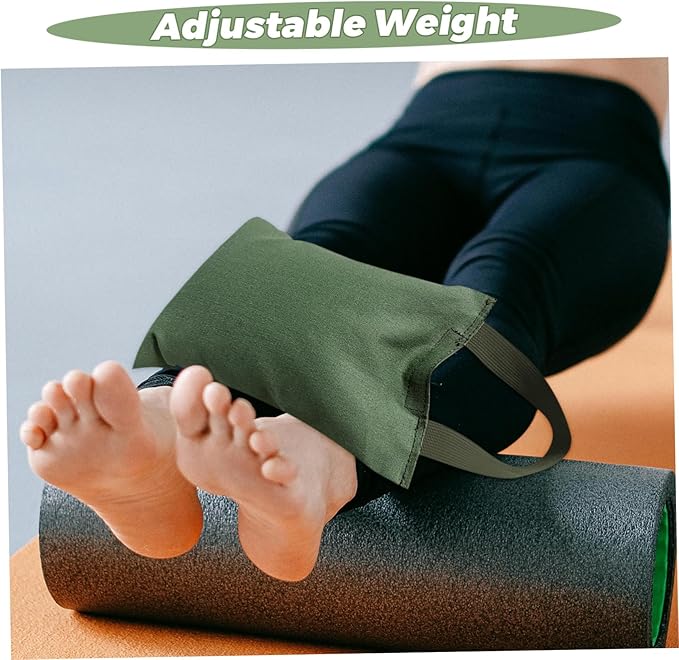 Yoga Fitness Sandbag Leg Press Exercise Reusable Weighted Bag Canopy Sandbags for Training